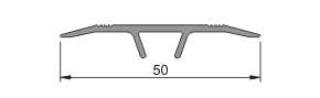 Профиль для деформационного шва ПСА-50